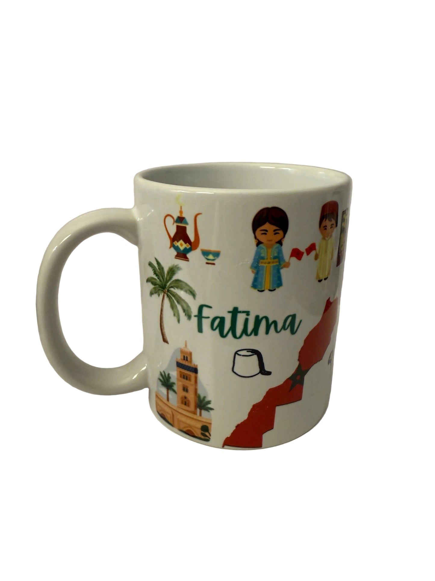 Customized Morocco Design 11oz Ceramic Mug