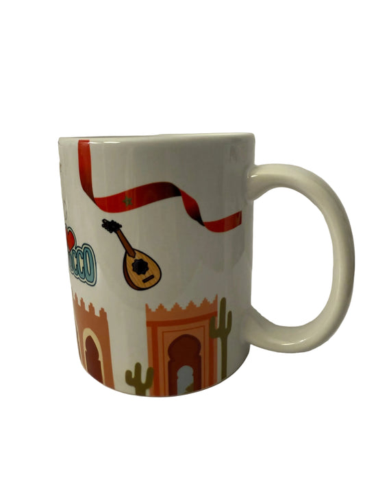 Customized Morocco Design 11oz Ceramic Mug